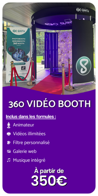 360 vidéo booth